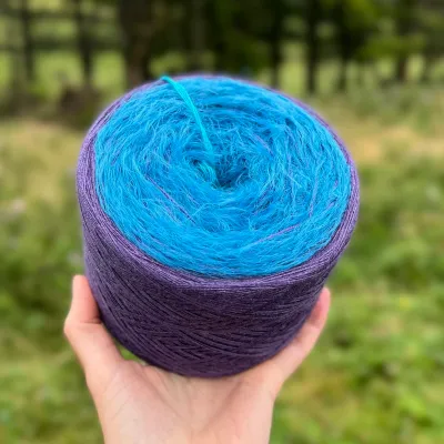 Woolpedia Milano Nautilus 4ply fluffy yarncake (modal)