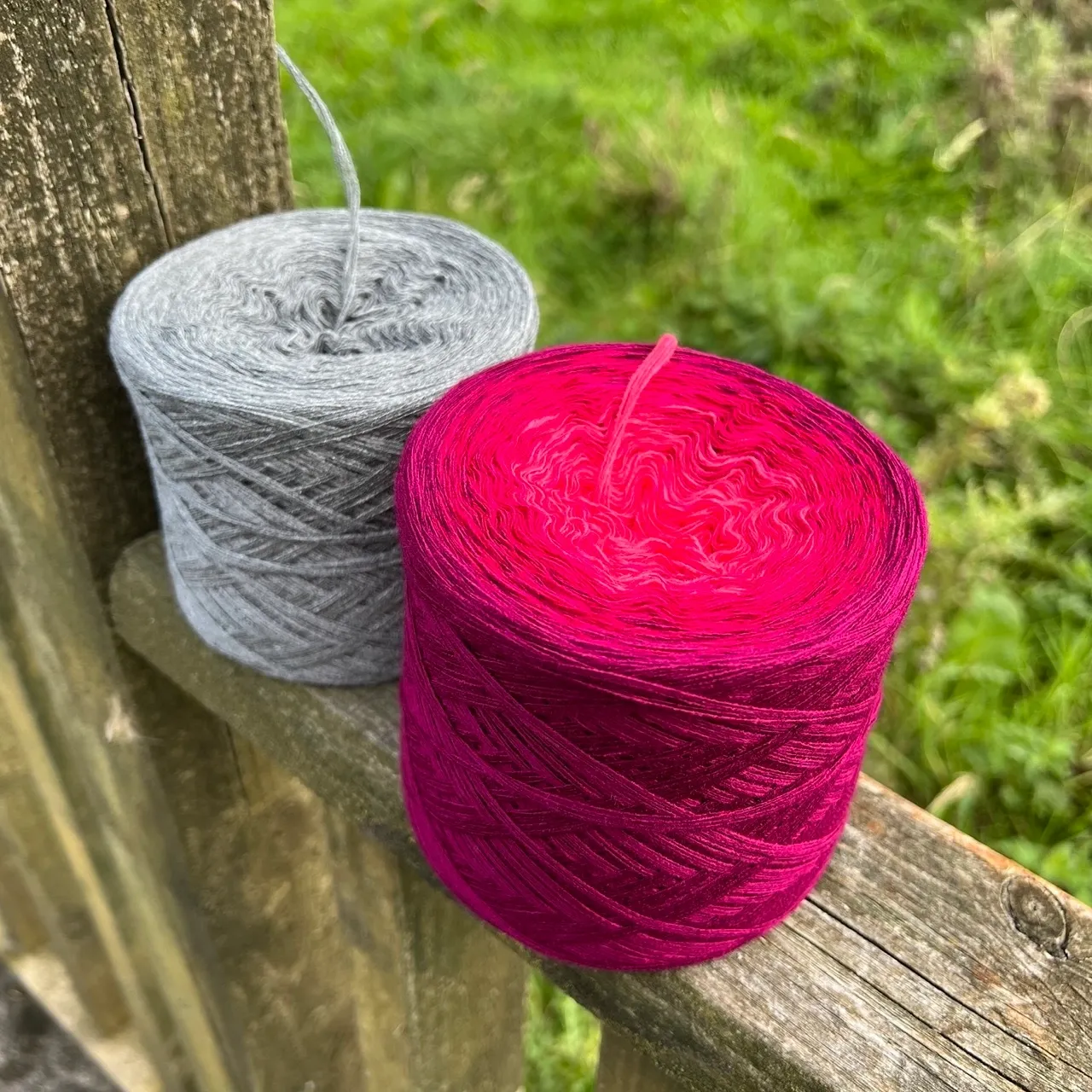 Woolpedia Colors Lines Set Beeren Smoothie colorgrading yarn (cotton-mix)