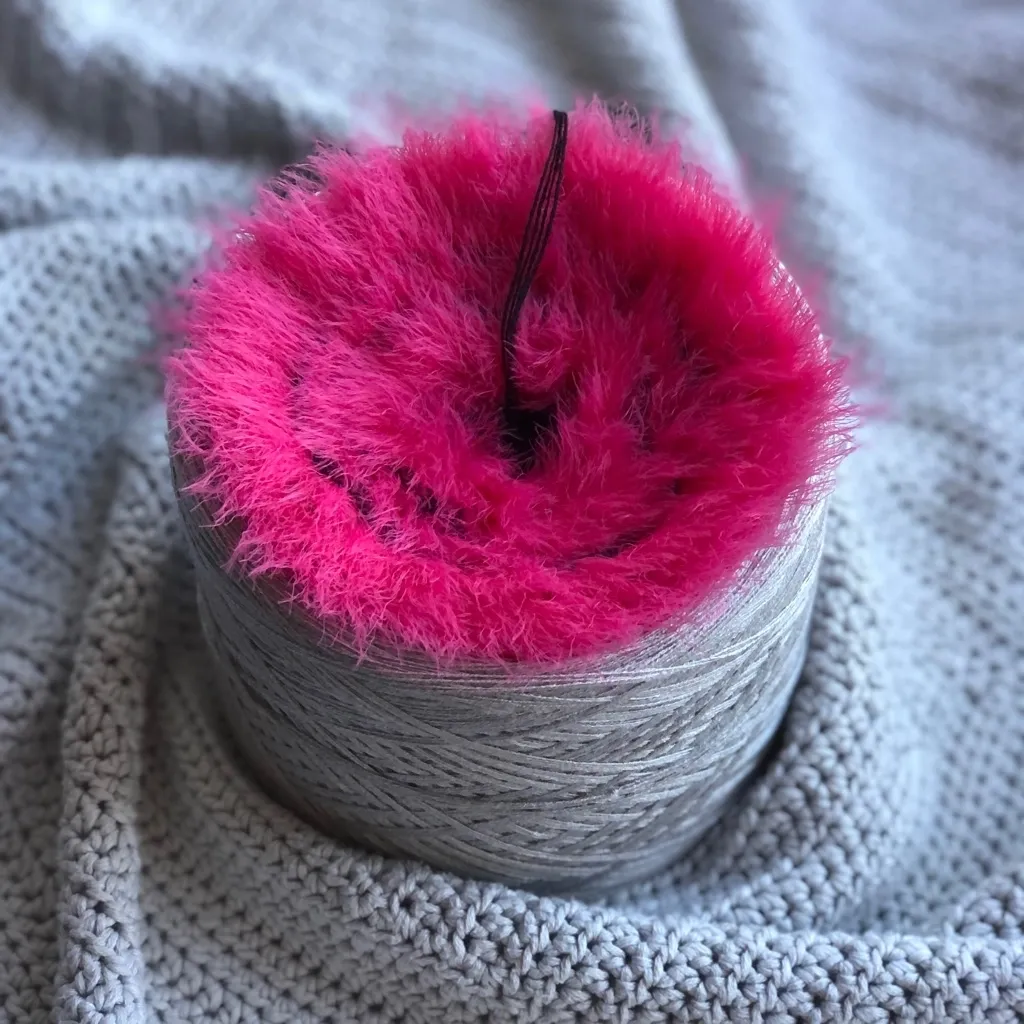 Woolpedia Milano Funky 4ply fluffy yarncake (modal)