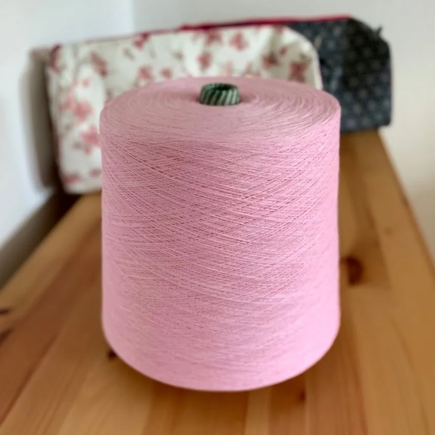 Organic cotton cone yarn 50/3 Quarz (364) - knitting machine yarn