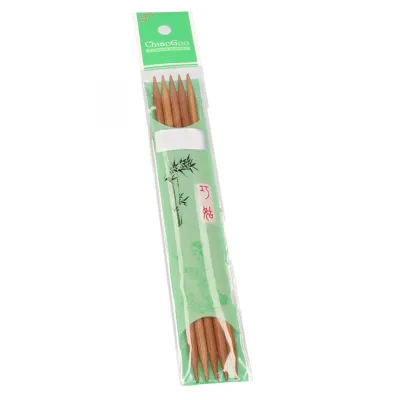 ChiaoGoo double pointed needles 15cm Bamboo Patina