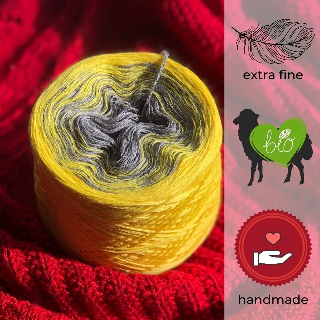 Woolpedia Colors Landhaus organic gradient yarncake (Merino extra fine)