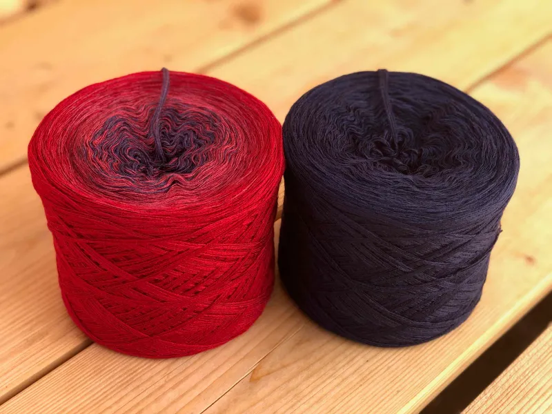Woolpedia Colors Lines Set Date Night colorgrading yarn (cotton-mix)