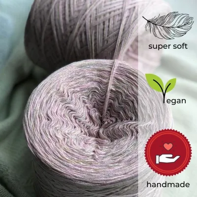 Woolpedia Colors Morgengrau in der Provence Designer yarncake (cotton-mix)