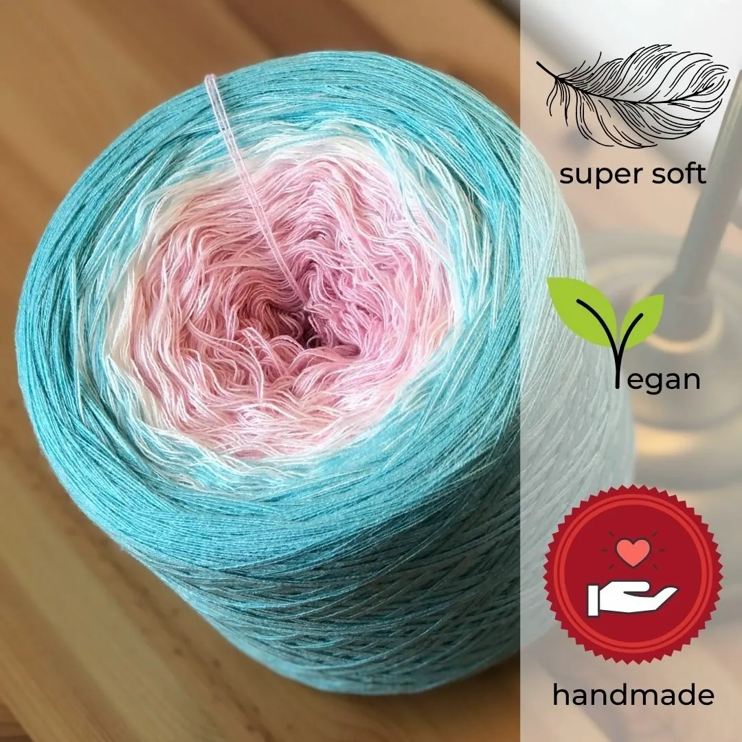 Woolpedia Colors Pastellträumchen gradient yarncake (modal)