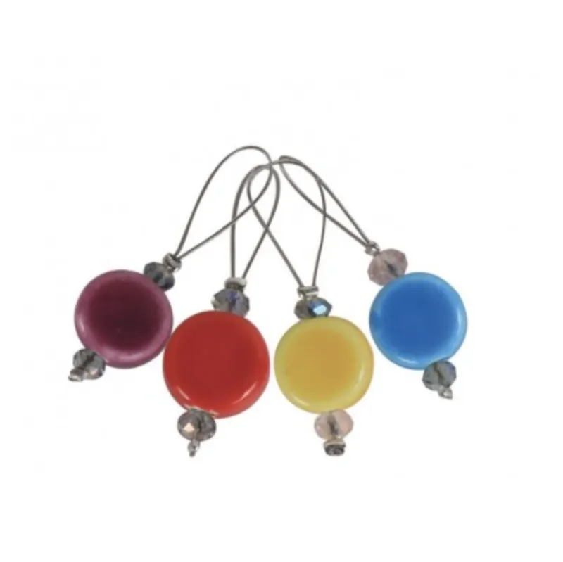KnitPro 12 pieces stitch markers Gems