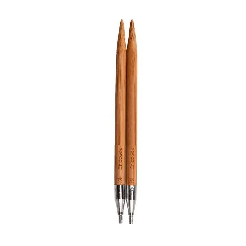 ChiaoGoo SPIN Bamboo Patina 2 knitting needle tips