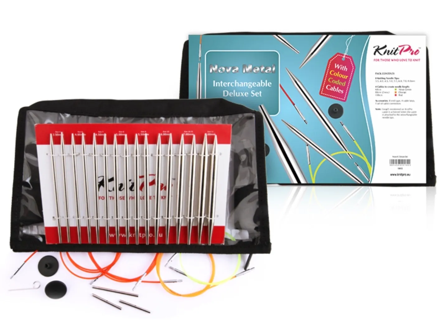 KnitPro Nova Metal Deluxe kit - interchangeable circulars