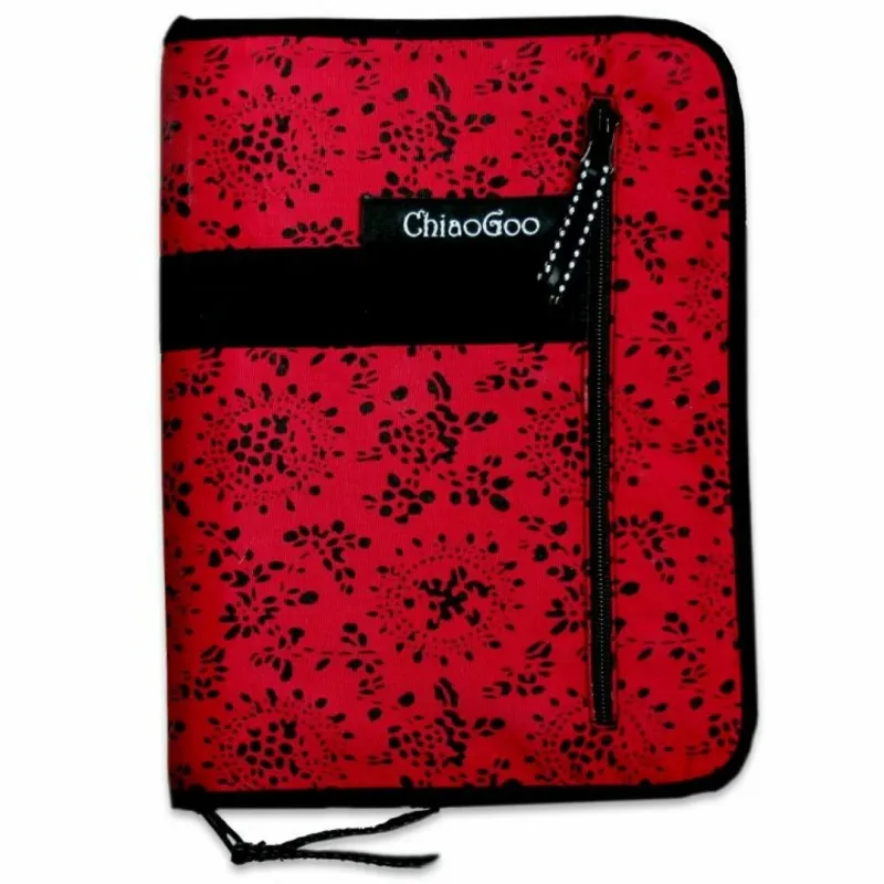 ChiaoGoo case for tunisian crochet hooks, cables and accessories 20 x 15cm