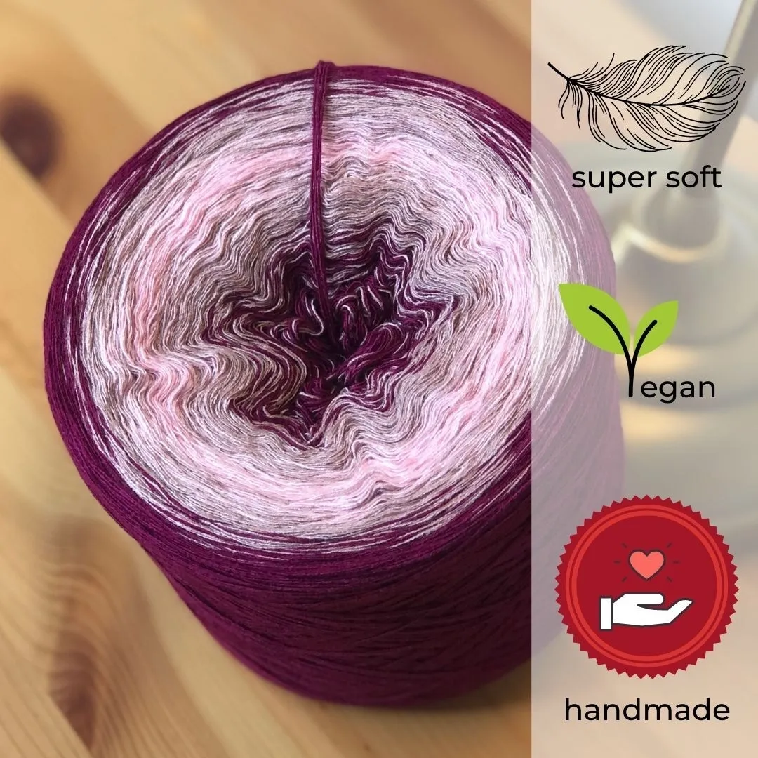 Woolpedia Colors Purple Wonderland gradient yarncake (modal)
