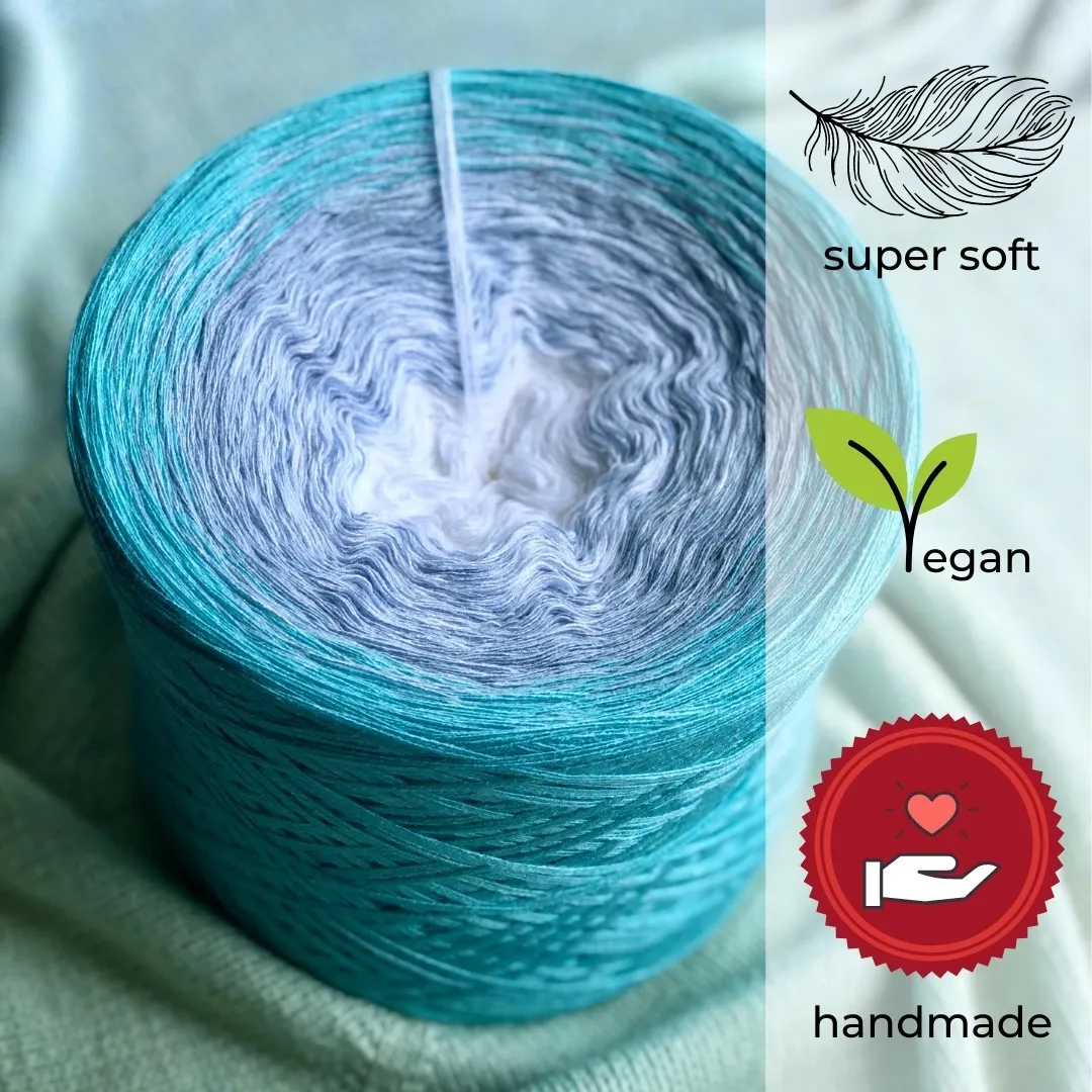 Woolpedia Colors Eisprinzessin gradient yarncake (modal)