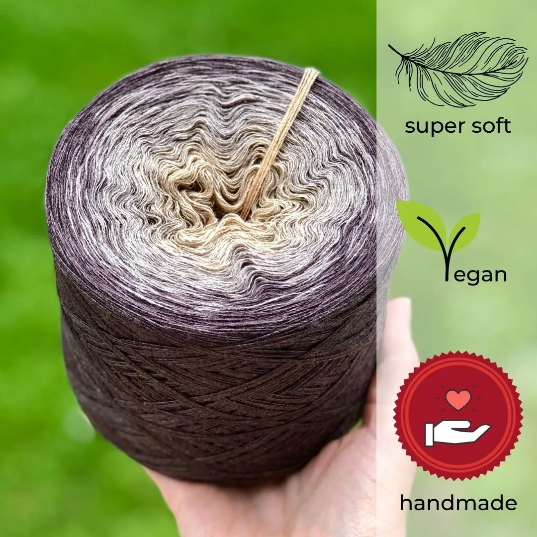 Woolpedia Colors Chocolate gradient yarncake (modal)
