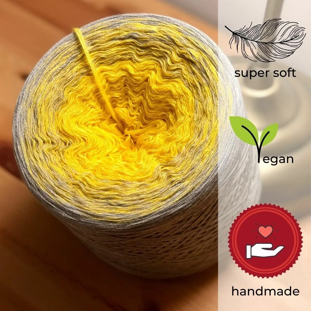 Woolpedia Colors Vanilla-Express gradient yarncake (modal)