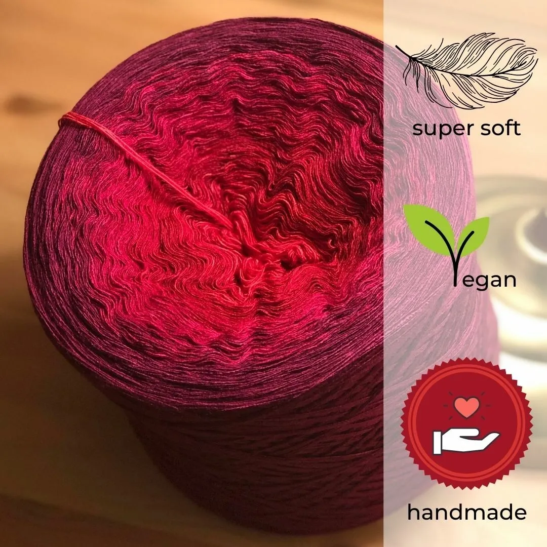 Woolpedia Colors Rose gradient yarncake (modal)