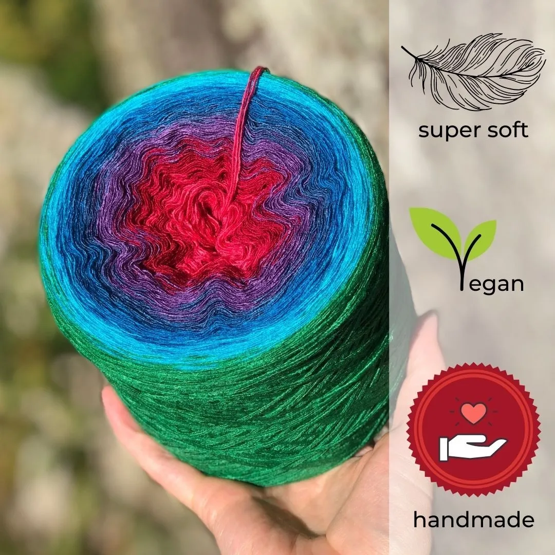 Woolpedia Colors Sensation gradient yarncake (modal)