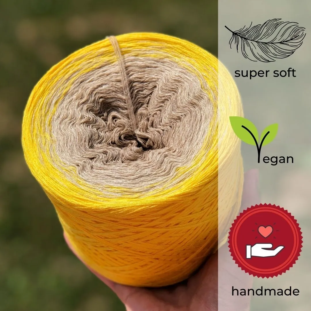 Woolpedia Colors Lemon Tree gradient yarncake (modal)