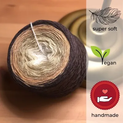 Woolpedia Colors Chocolate Ice gradient yarncake (modal)