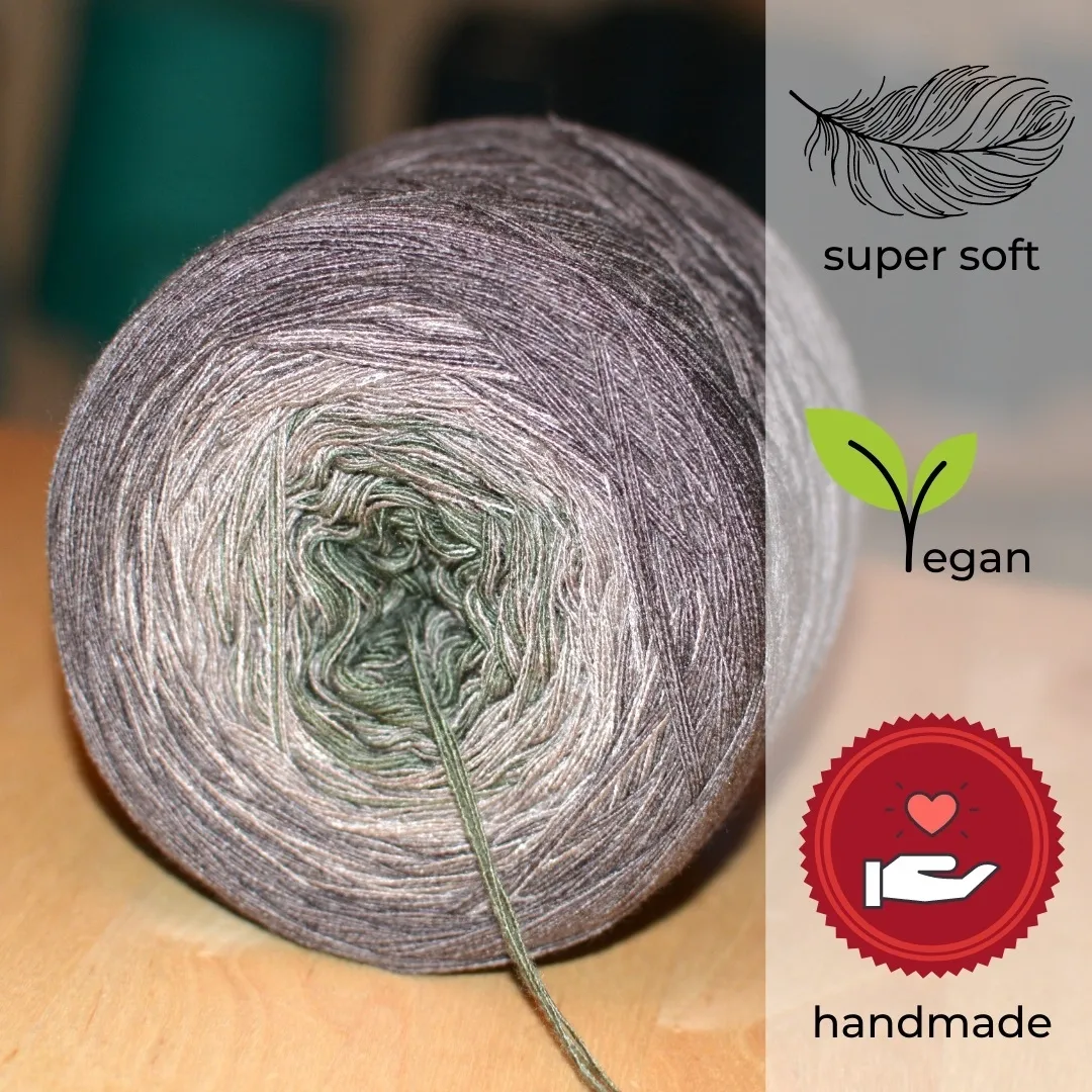 Woolpedia Colors Thymian gradient yarncake (modal)