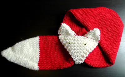 Fox scarf knooking pattern video &amp; PDF - Woolpedia