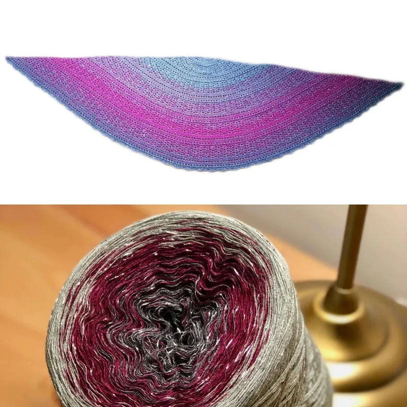 Woolpedia® Colors Ornamentus glitter yarncake (cotton-mix)