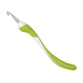Addi Swing ergonomic crochet hook, Size: 7 mm