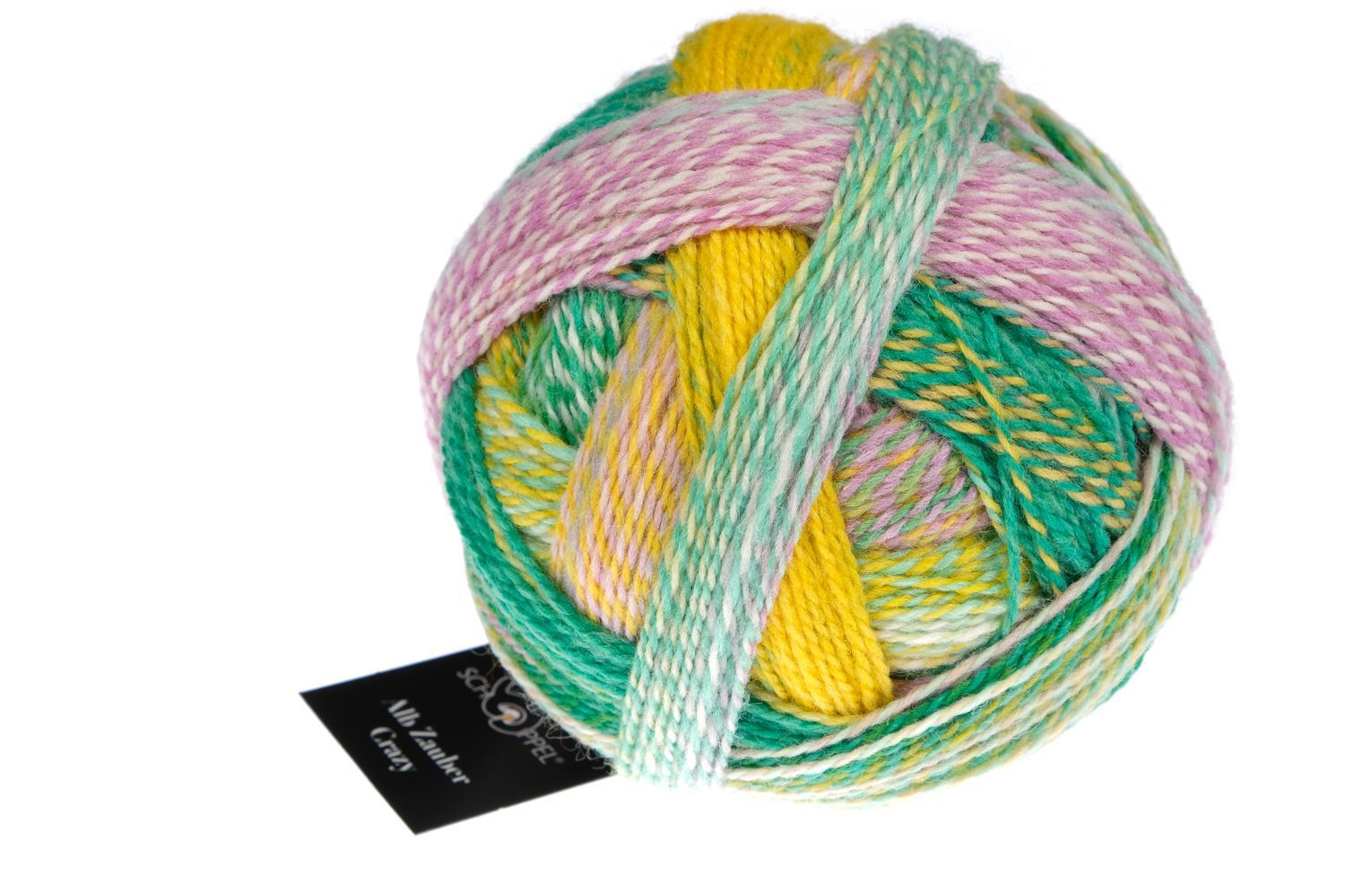 Schoppel Alb Zauber Crazy 100g: Unleash Your Inner Color Magician with Vibrant Self-striping Yarn, Color: 2400 Liminosa