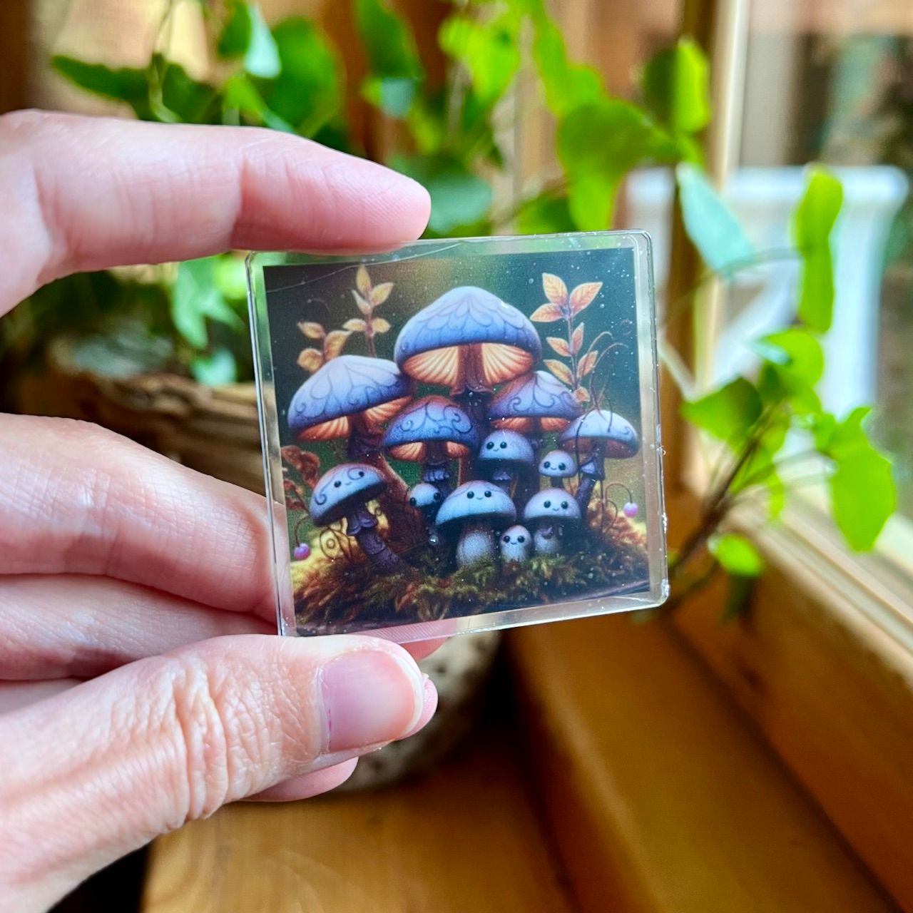 Magnetic Needle Minder &quot;Mushroom Family&quot;