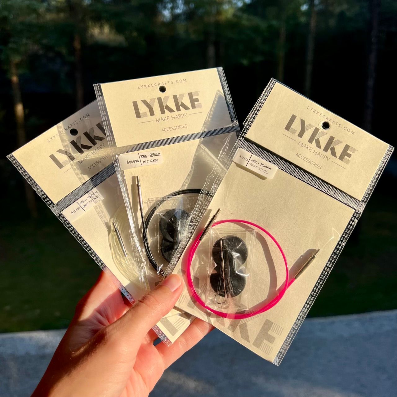 Lykke Cable / Cord for Knitting Needle Tips &amp; Crochet Hooks