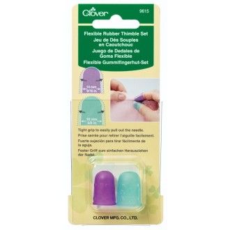 Clover Flexible Rubber Thimbles
