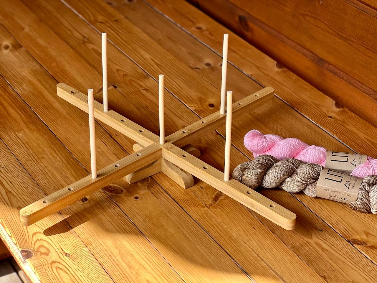 Bamboo Yarn Swift – Your Essential Tool for Perfect Skeins