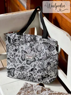 Butterfly Shoulder Project Bag