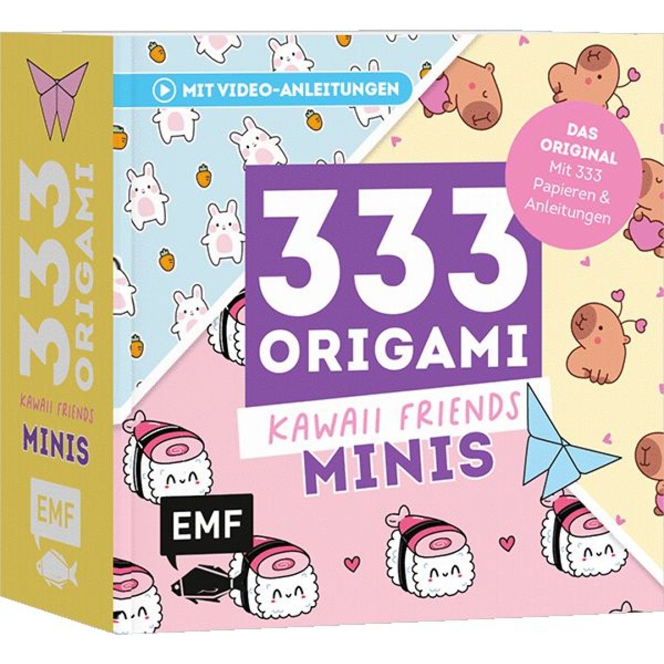 EMF 333 KAWAII Friends Origami Notepad