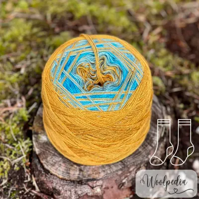 Woolpedia Socks Saga - modal gradient sock yarn