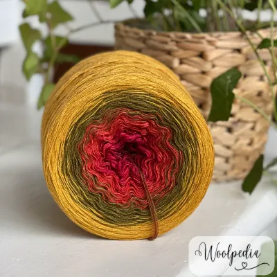 Woolpedia Colors Teehaus gradient yarncake (modal)