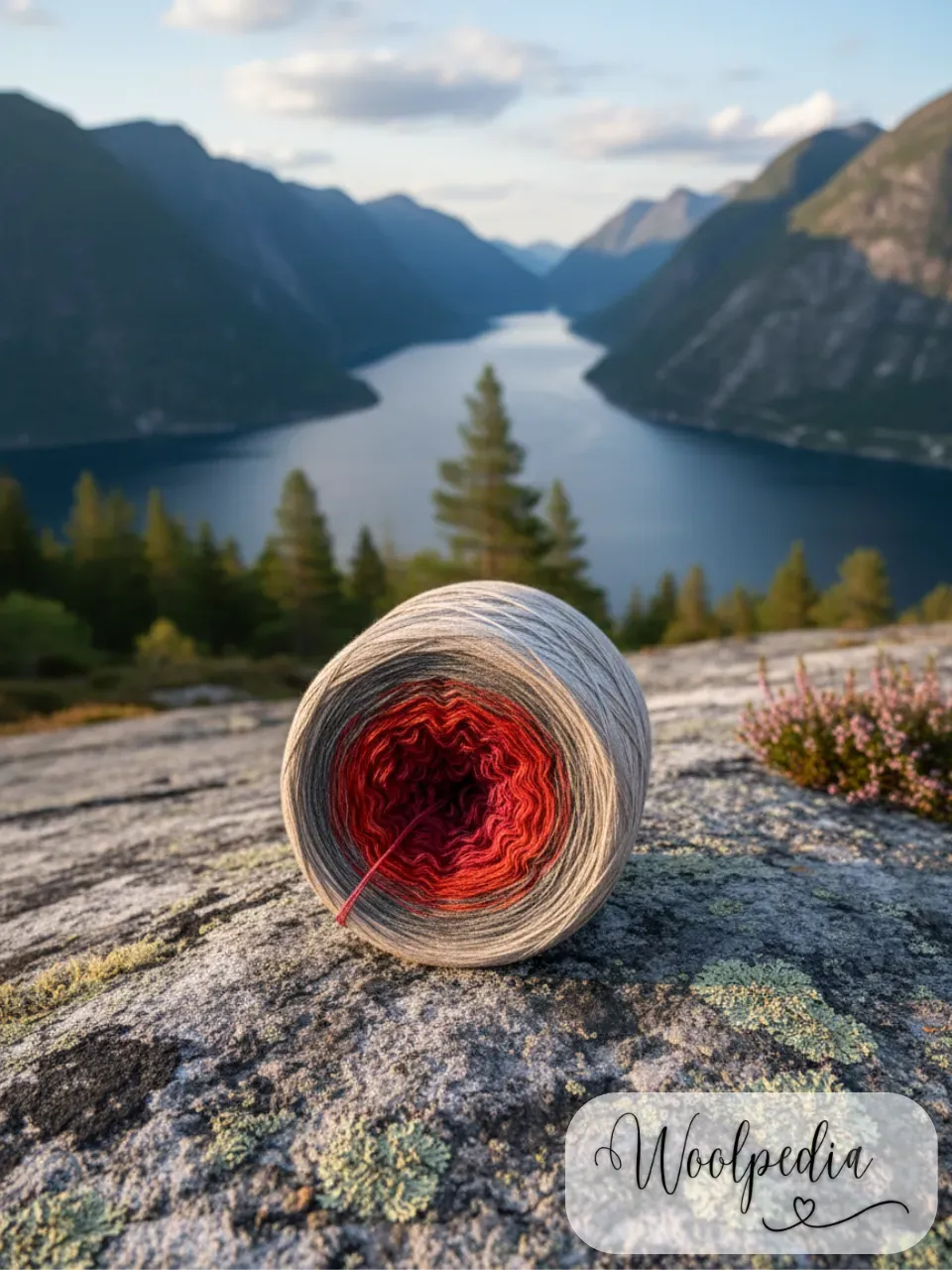 Woolpedia Colors Skandinavien gradient yarncake (modal)