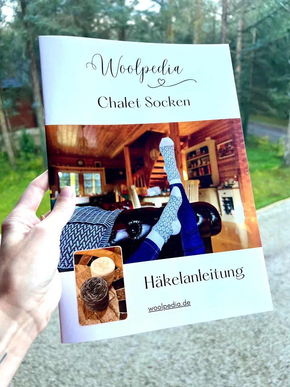 Booklet Chalet Socks crochet pattern &amp; video