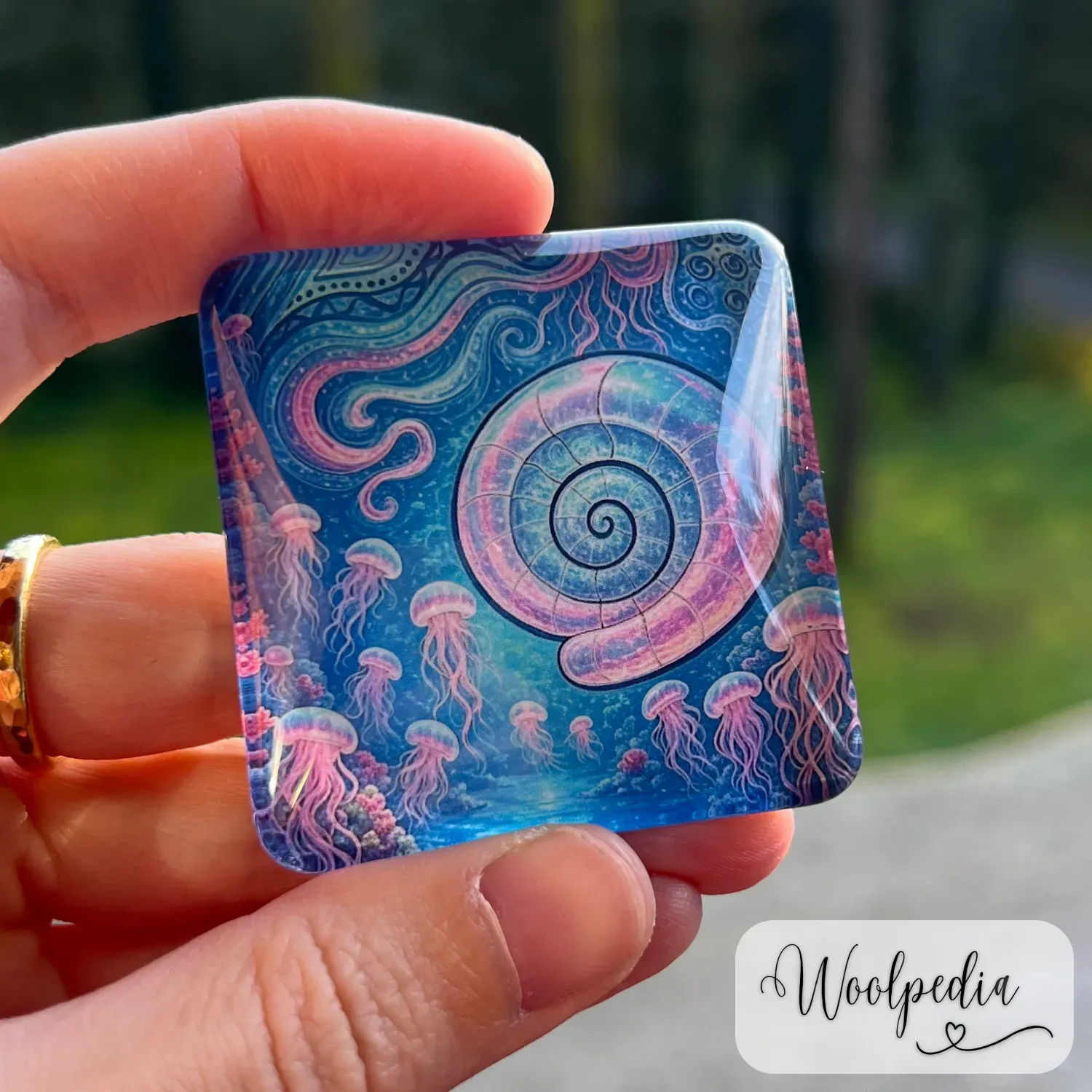 Sound of the Ocean Cover Minder 5x5 cm for Diamond Painting