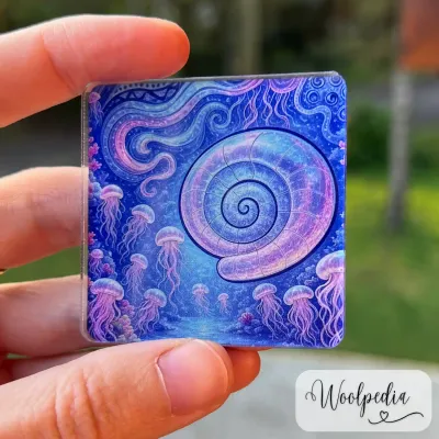 Sound of the Ocean Cover Minder 5x5 cm for Diamond Painting