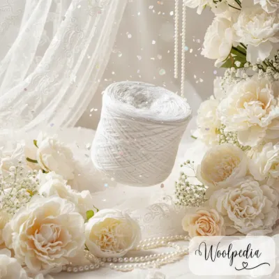 Woolpedia Wedding glitter yarncake (Modal)