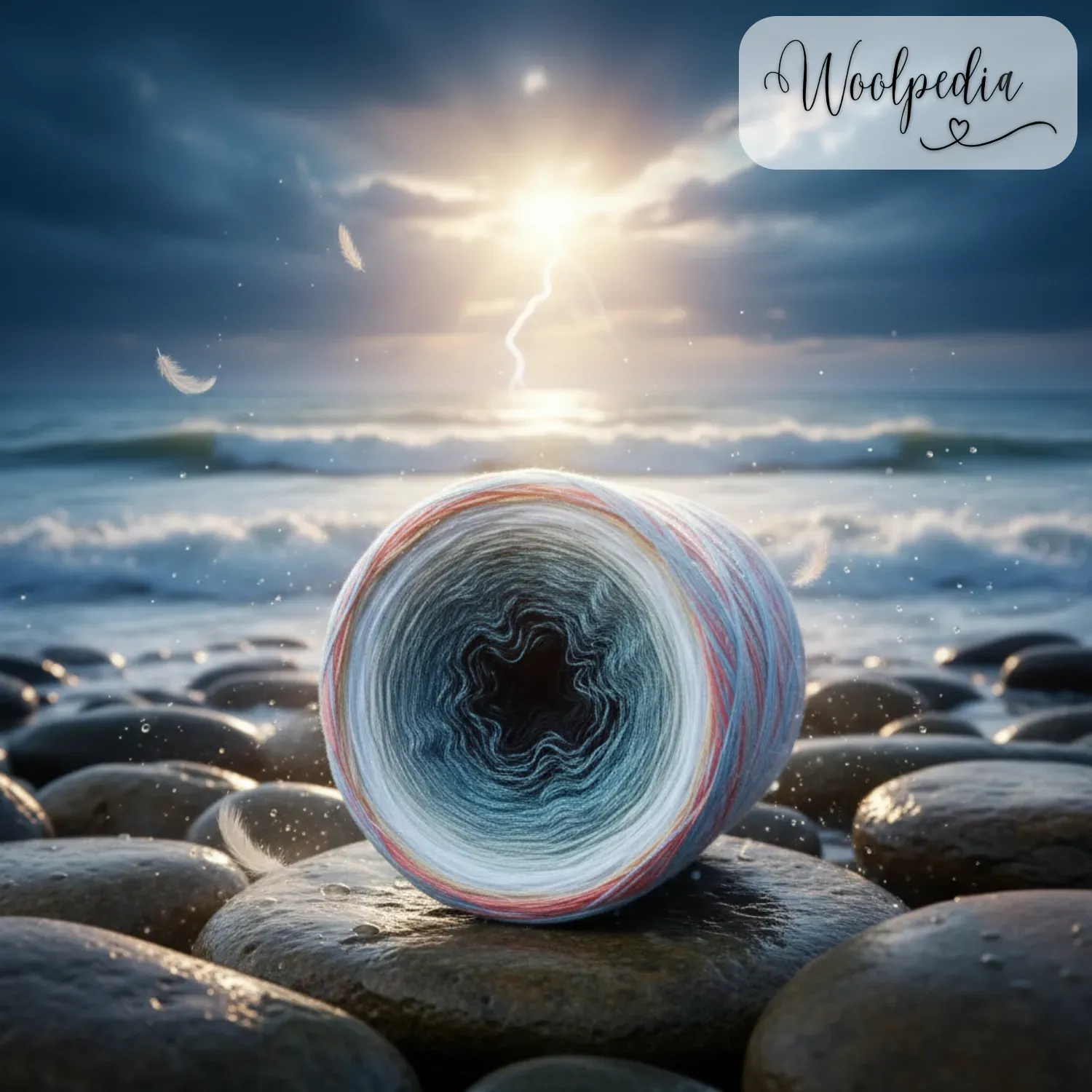 Woolpedia Colors Sturm und Stille gradient yarncake (modal)