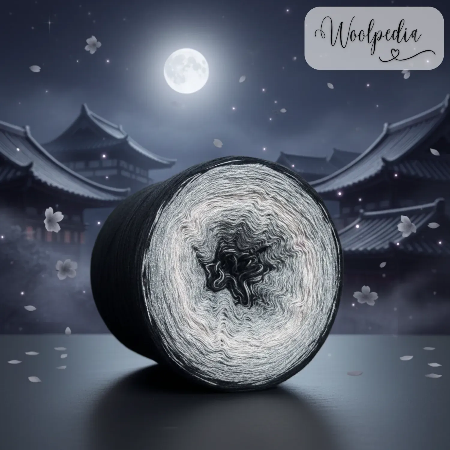 Woolpedia Colors Ninja Night gradient yarncake (modal)
