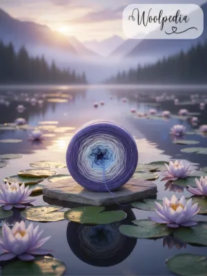 Woolpedia Colors Lily Bay gradient yarncake (modal)