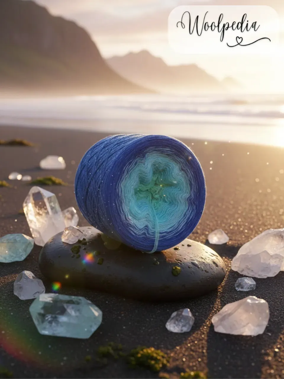 Woolpedia Colors Crystal Coast gradient yarncake (modal)