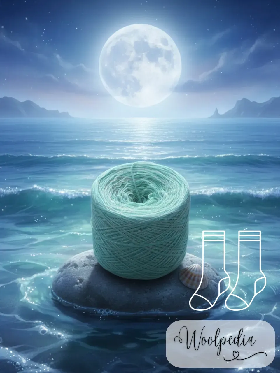 Woolpedia Socks Clair de Mer - modal designer sock yarn