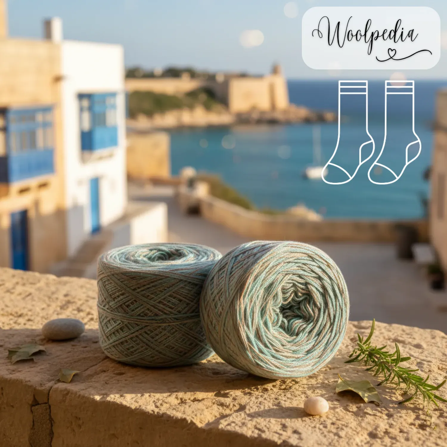 Woolpedia Socks Malta - modal designer sock yarn