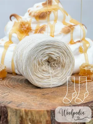 Woolpedia Socks Honig-Baiser - modal designer sock yarn