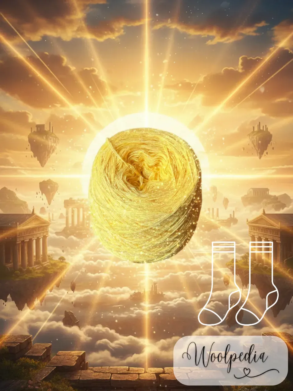 Woolpedia Socks Götterfunken - modal designer glitter sock yarn