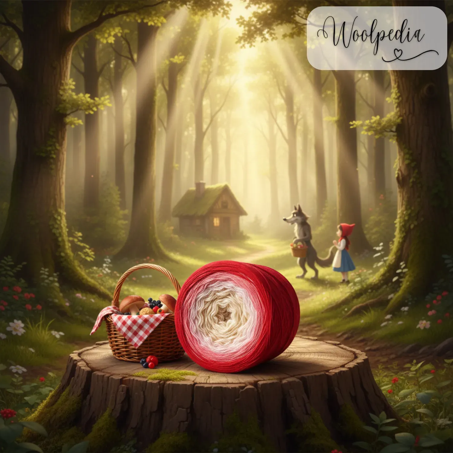 Woolpedia Colors Rotkäppchen gradient yarncake (modal)