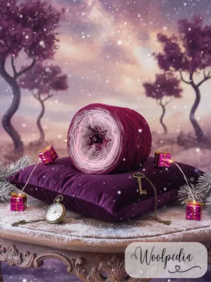 Woolpedia Colors Purple Wonderland gradient yarncake (modal)