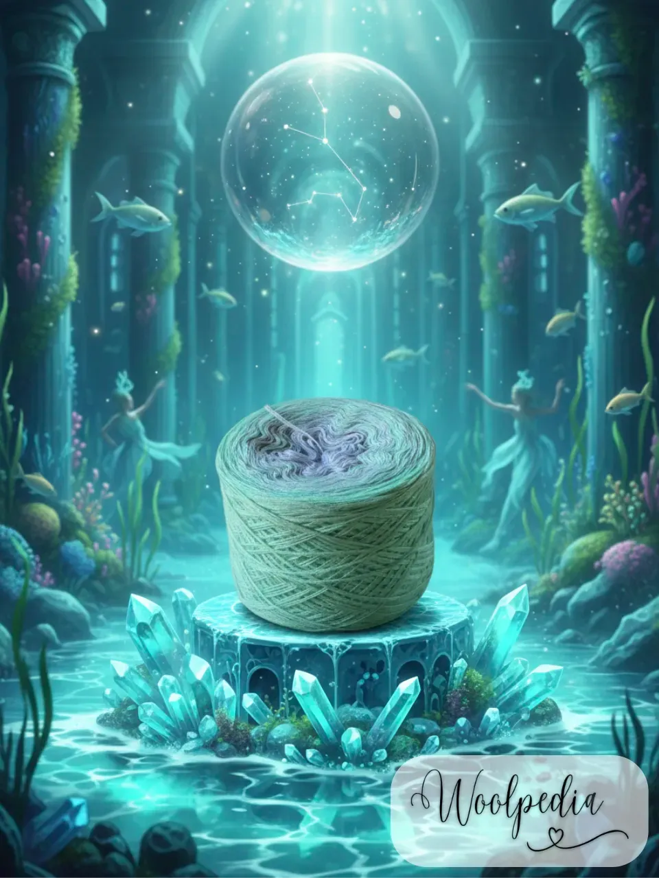 Woolpedia Colors Aquarius gradient yarncake (modal)
